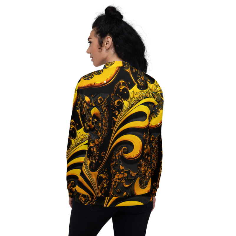 Dragon Squirt Unisex Bomber Jacket - Image 2