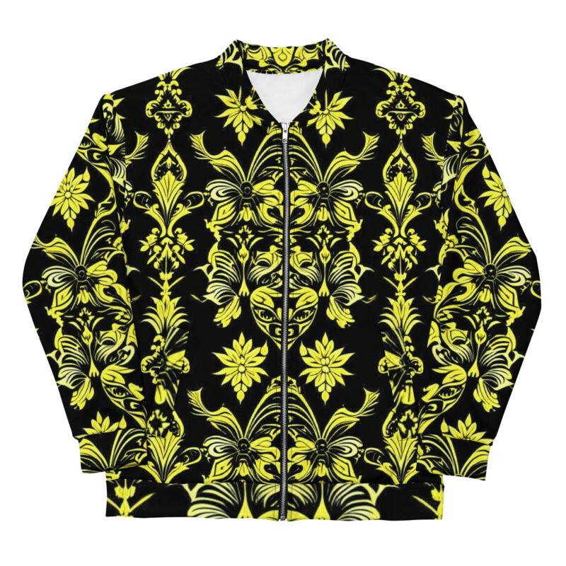 Majestic filligee Unisex Bomber Jacket by Smokin Apparel - Image 4