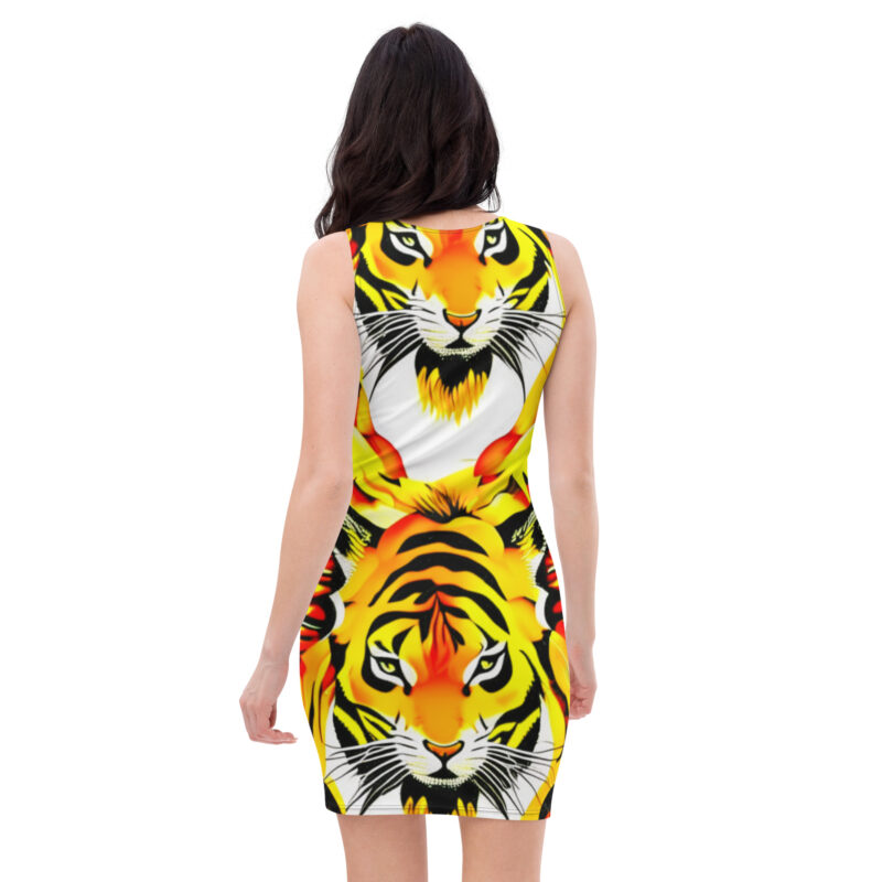 Surreal Tigress Bodycon dress - Image 3