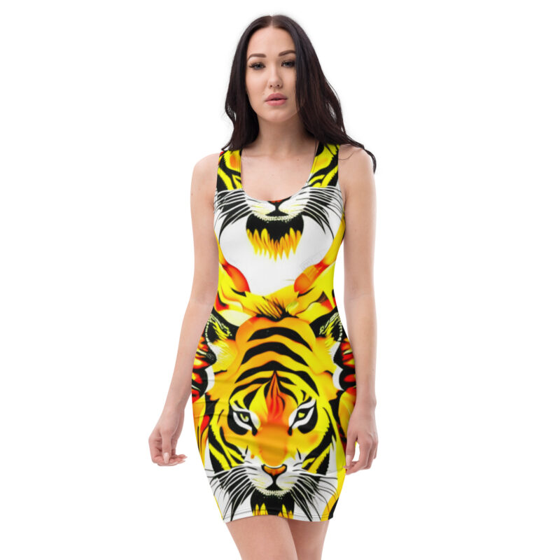 Surreal Tigress Bodycon dress - Image 2