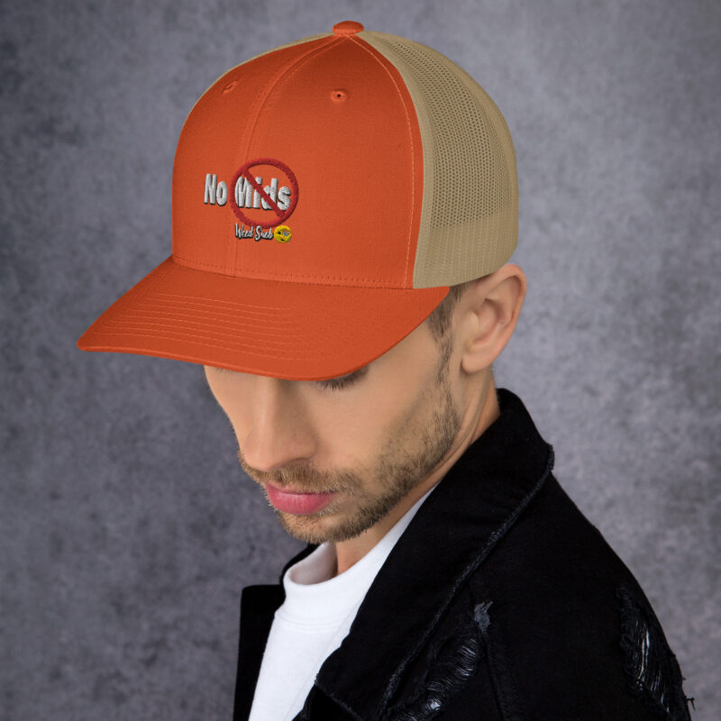 No Mids Trucker Cap - Image 10