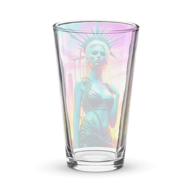 Statue Shaker pint glass - Image 2