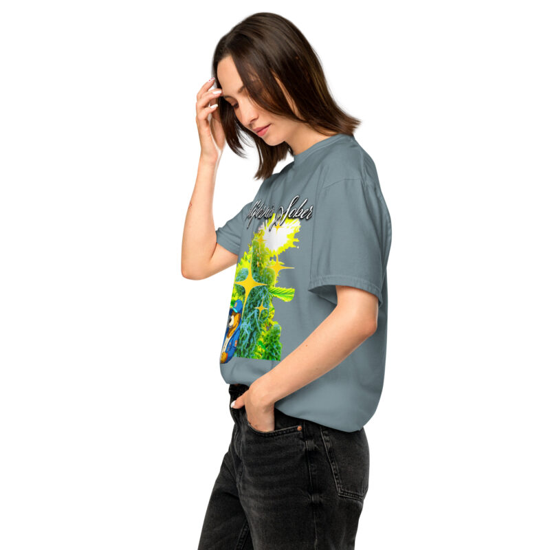 California Sober Indica Oasis Unisex garment-dyed heavyweight t-shirt - Image 92