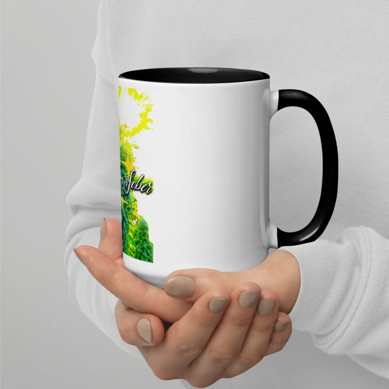 California Sober Mug with Color Inside - Image 4