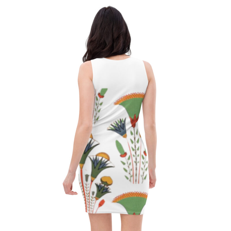 Lotus Flower Bodycon dress - Image 2