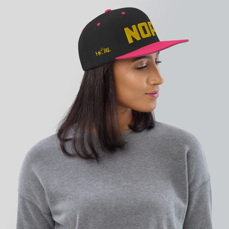 Nope. Snapback Hat - Image 31