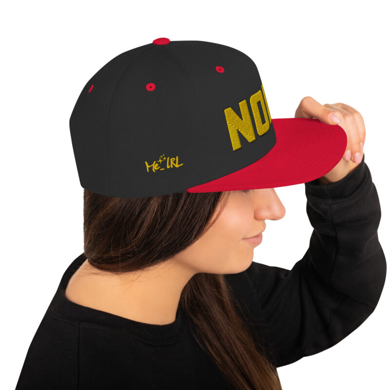 Nope. Snapback Hat - Image 14