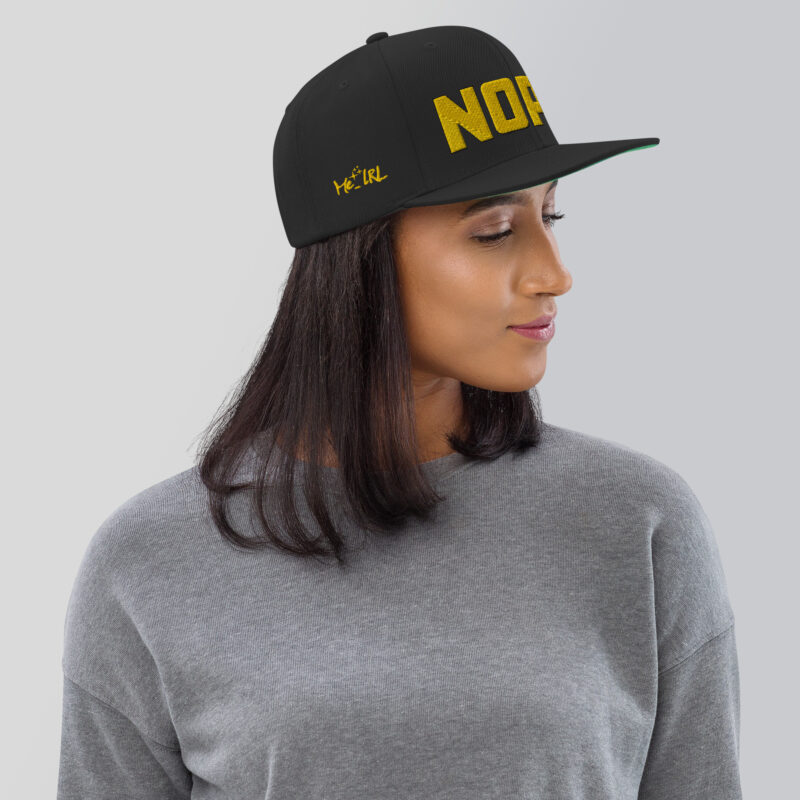 Nope. Snapback Hat - Image 27