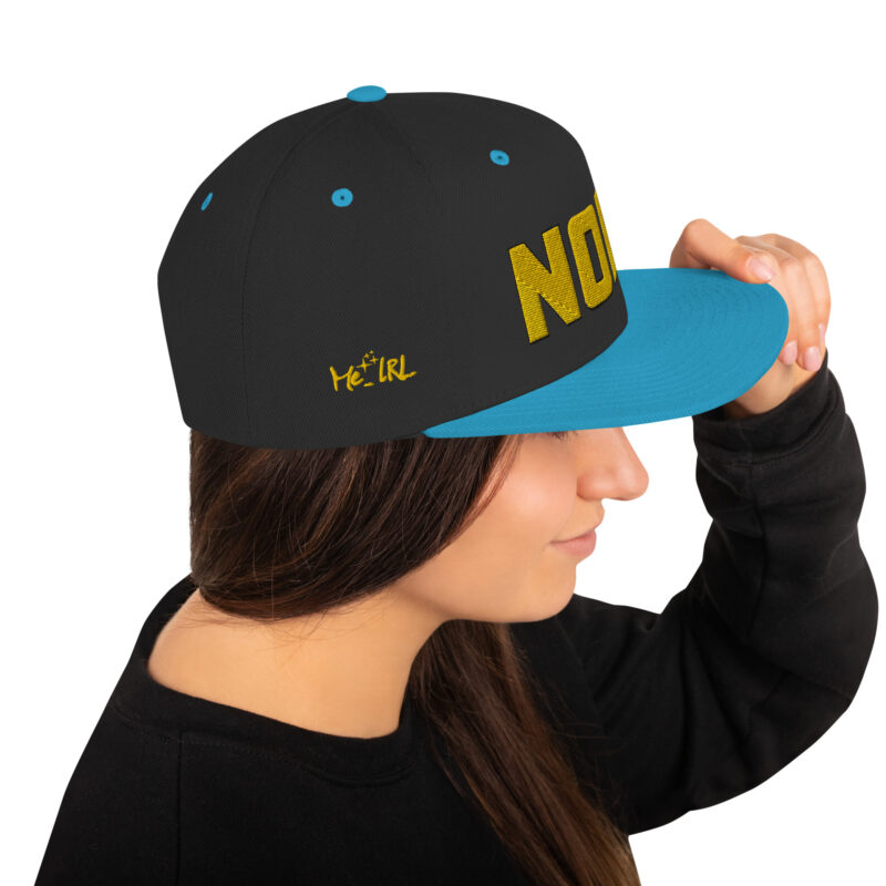 Nope. Snapback Hat - Image 16