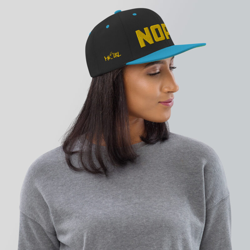 Nope. Snapback Hat - Image 33