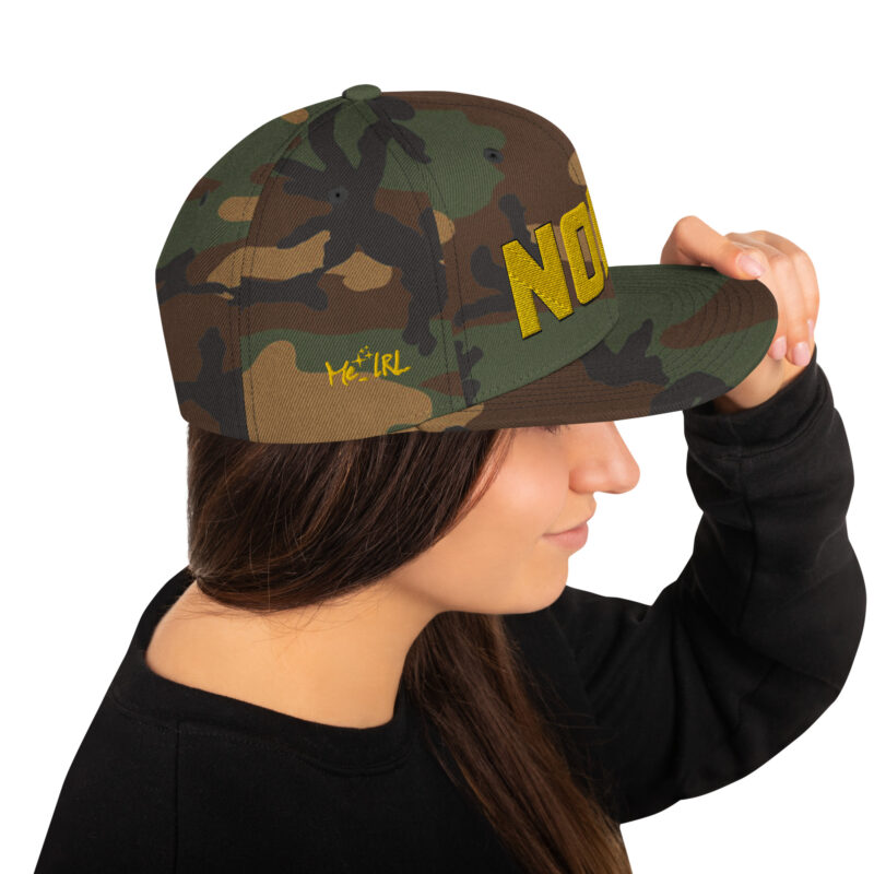 Nope. Snapback Hat - Image 22