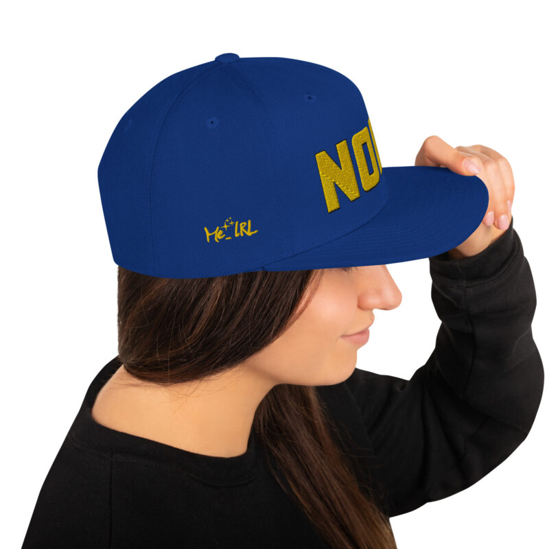 Nope. Snapback Hat - Image 18