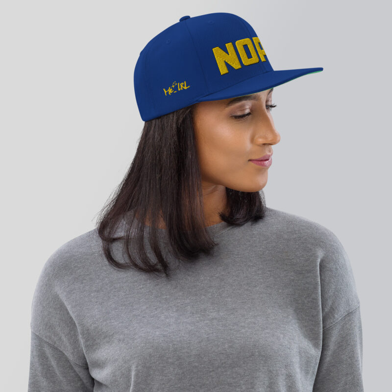 Nope. Snapback Hat - Image 23