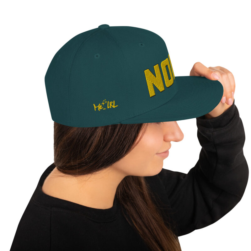 Nope. Snapback Hat - Image 20