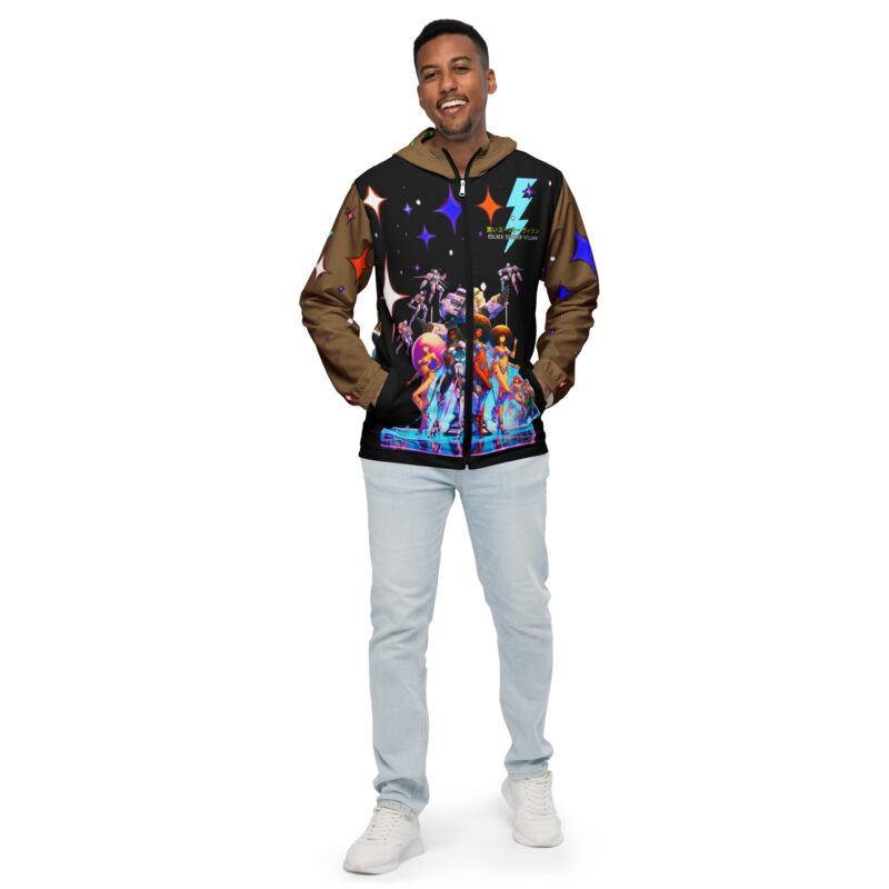 Black Supervillain Men’s windbreaker - Image 5