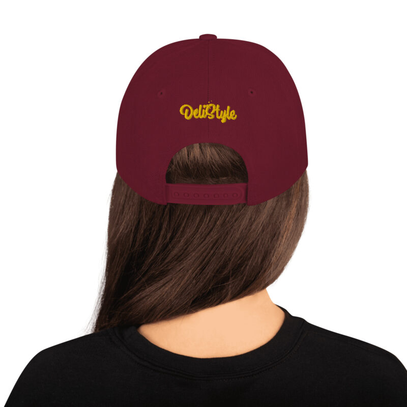 California Sober Snapback Hat featuring "Smokin Joe" the Bear from Deli Style - Image 18