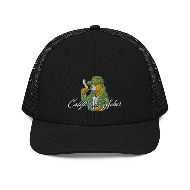 California Sober Trucker Cap - Image 2