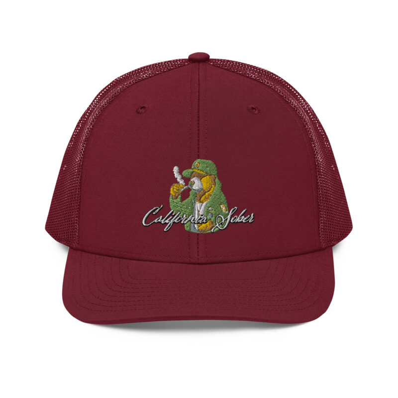 California Sober Trucker Cap - Image 13