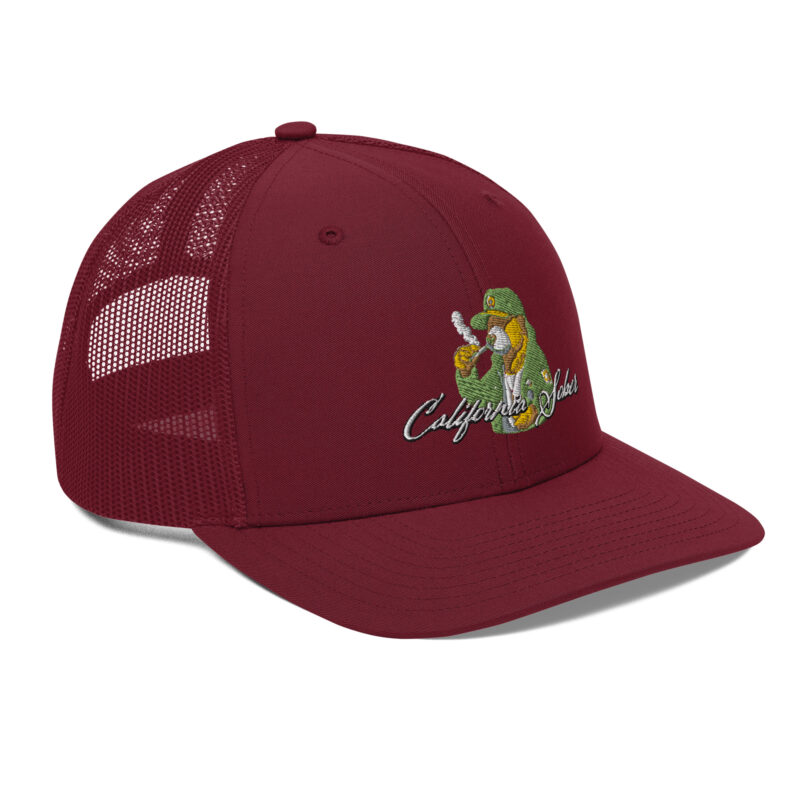 California Sober Trucker Cap - Image 16